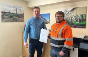 Jamie Alexander Apprenticeship Completion photo - June 2025 Plant News